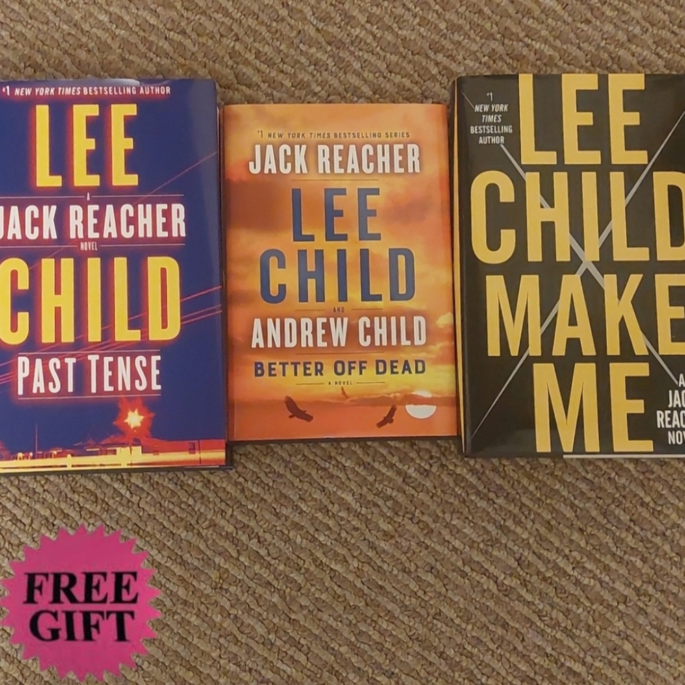 Bundle of 3 Books- Jack Reacher Novels